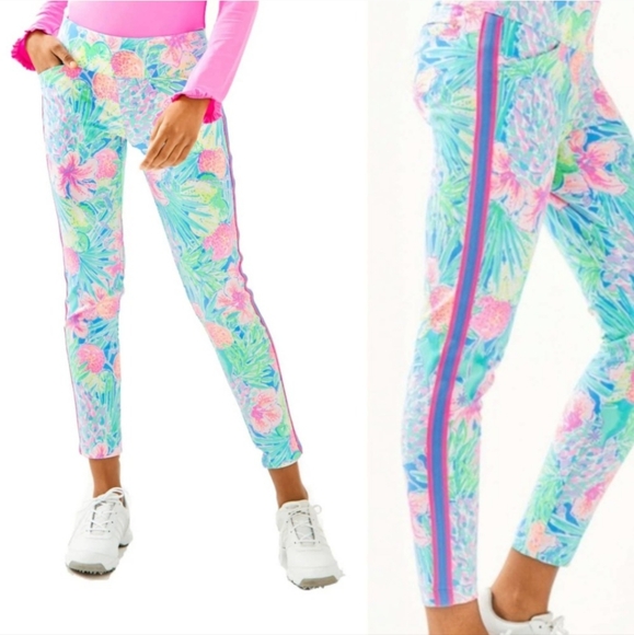 Lilly Pulitzer Pants - Lilly Pulitzer Colorful Floral Print Pants